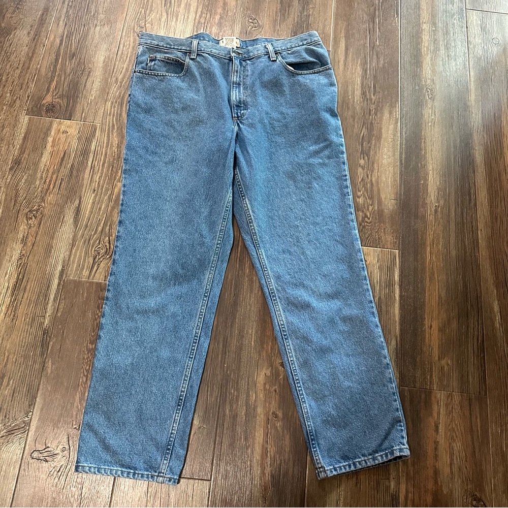 LL Bean classic fit blue denim jeans MENS 40 X 32 pants